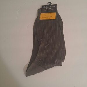 MEN'S FORTINO LANDI SILKY SHEER DRESS SOCK 10-13